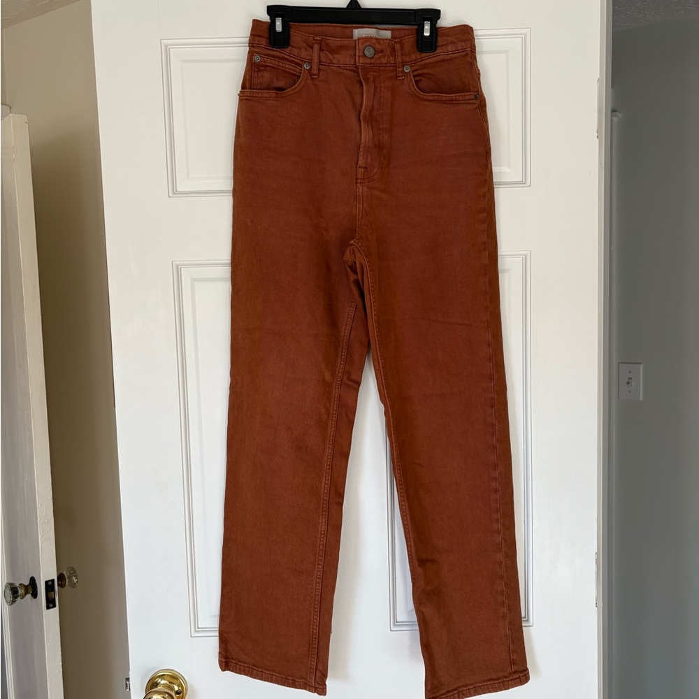 Everlane Way High Copper Organic Cotton Jeans
